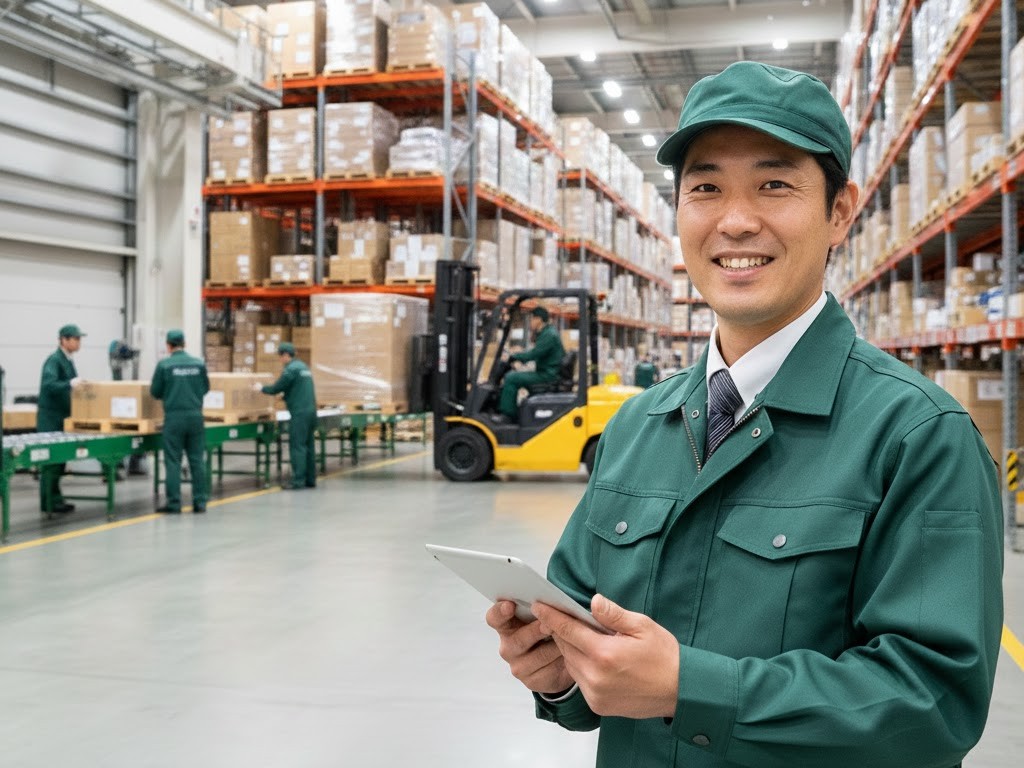 新潟市江南区｜物流センター運営【正社員】朝6時半～の勤務・未経験ＯＫ！