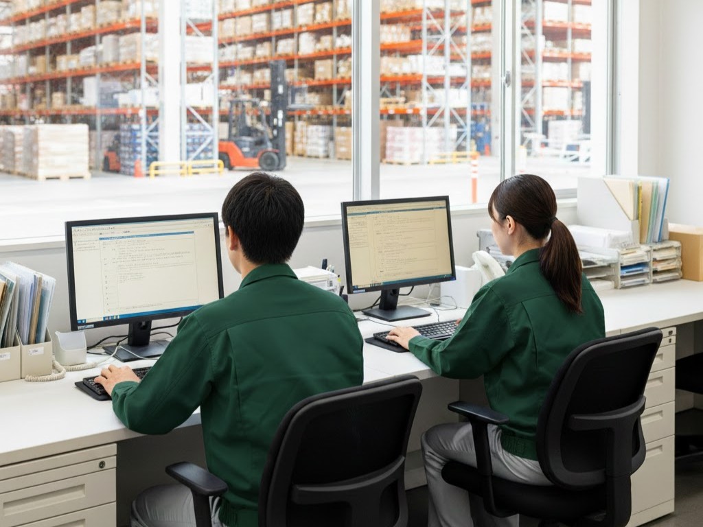 新潟市北区｜物流センター管理事務【正社員】配車補助・入力業務・資格不要・未経験ＯＫ！