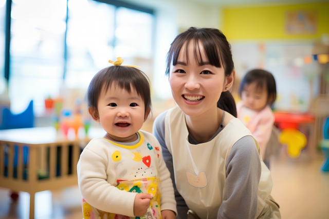 新潟市北区｜保育業務【派遣】土日祝休　月給20万以上