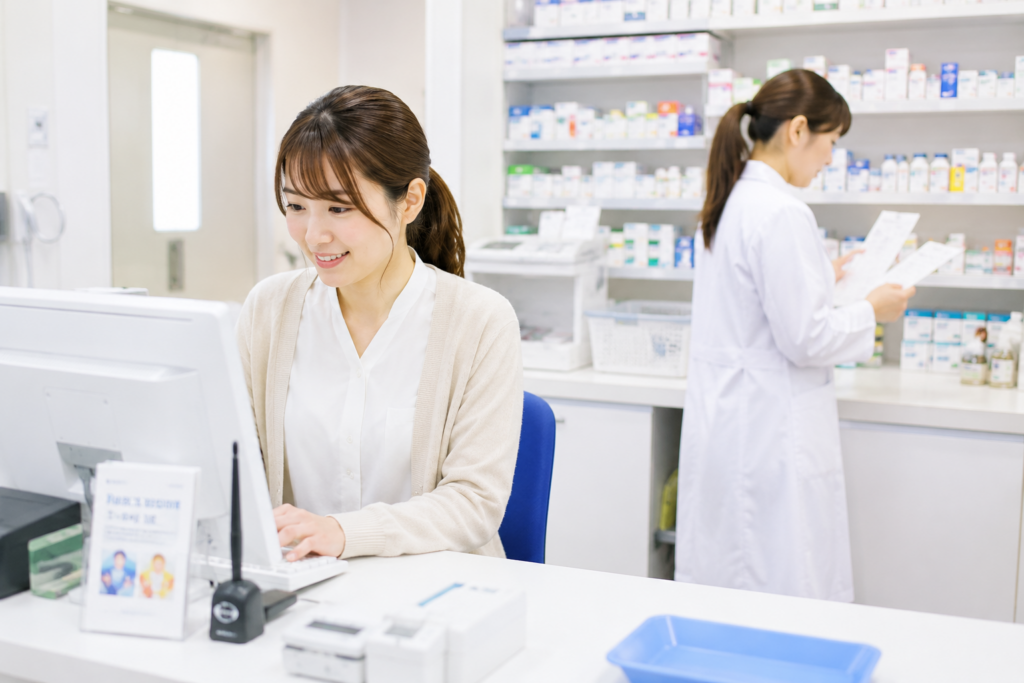 新潟市中央区｜調剤事務【派遣】　人気受付事務！薬剤師と2名体制　短時間勤務可能