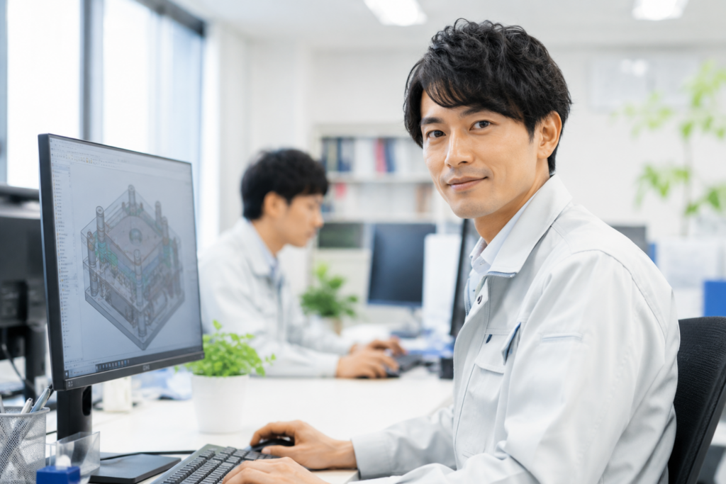 新潟市南区｜設計【派遣】　未経験からCAD設計にチャレンジ!将来に活かせる技術が身につきます◎